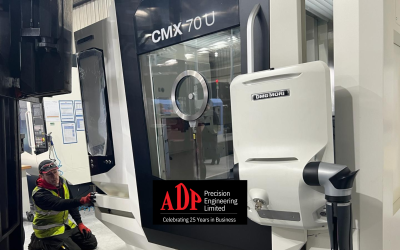 Expanding Capacity and Capabilities with the DMG CMX 70U: ADP’s Journey into Precision Machining