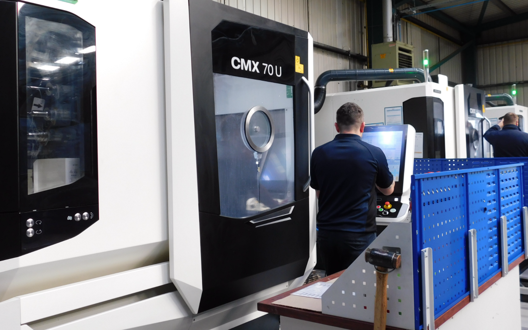 CMX 70U machine. 3-Axis CNC Machining